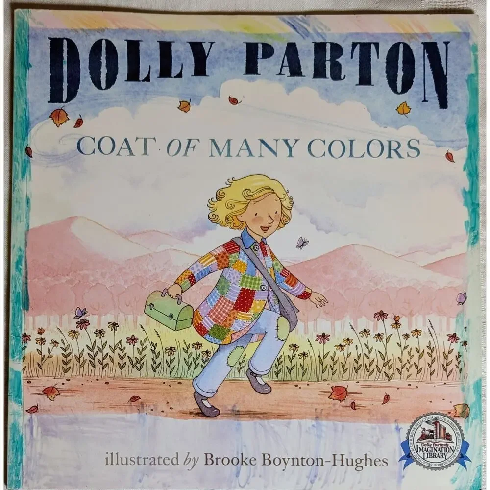 Set of 4 Softcover DOLLY PARTON'S IMAGINATION LIBRARY Books English/Spanish